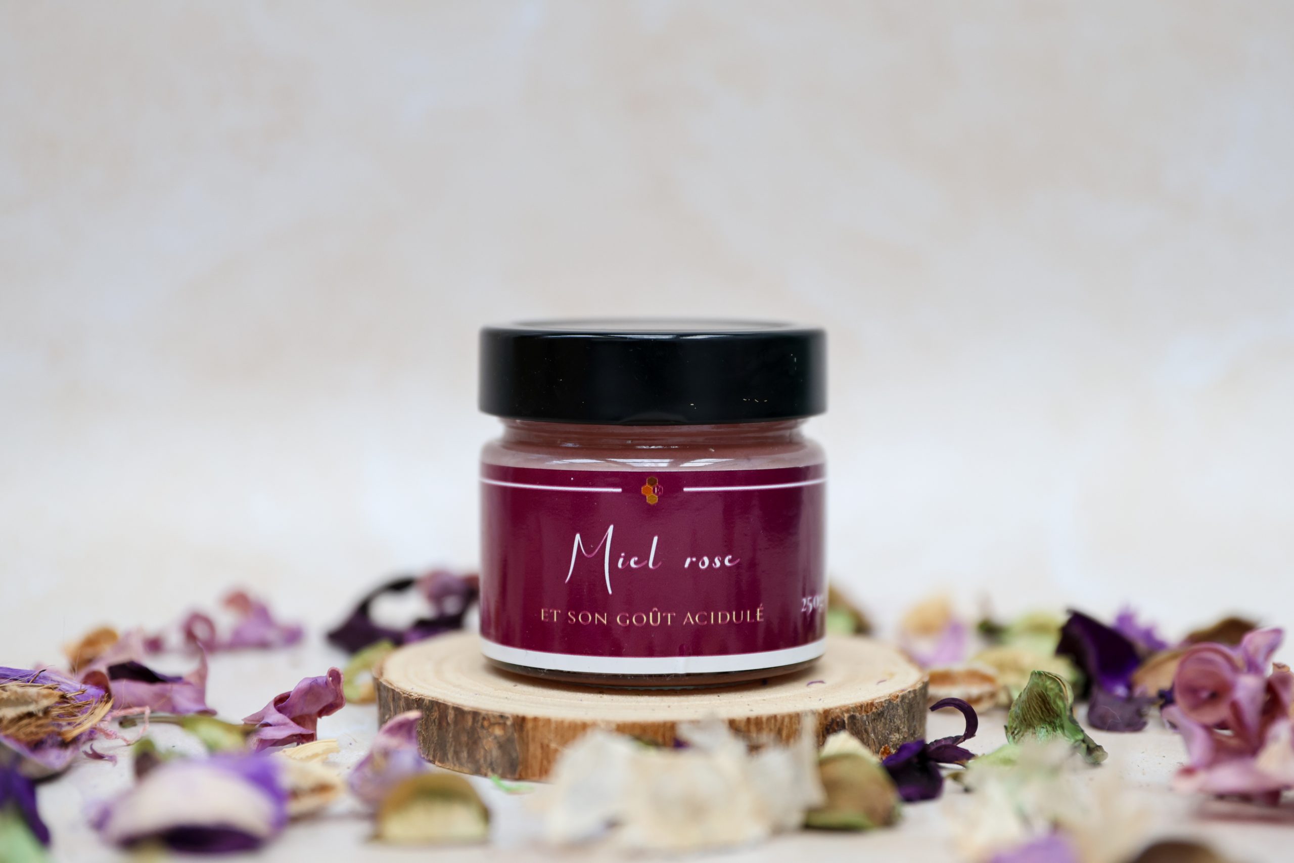 MIEL ROSE DE RUSSIE (250 grammes)